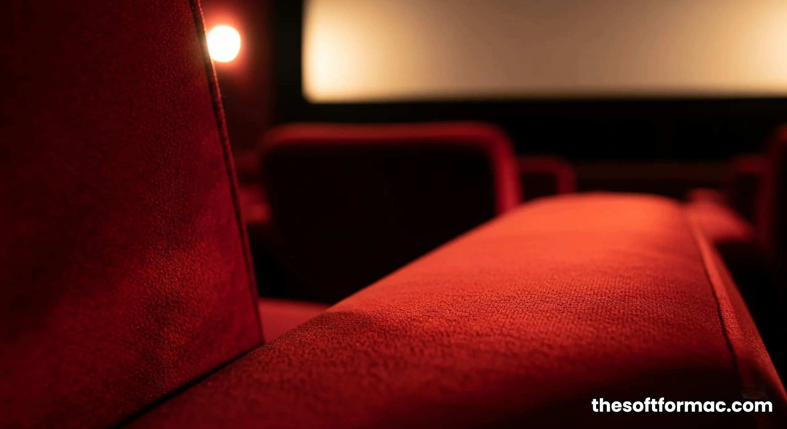 The plush, private cinema room within the Burj Al Arab's Royal Residence, a key feature for guests.